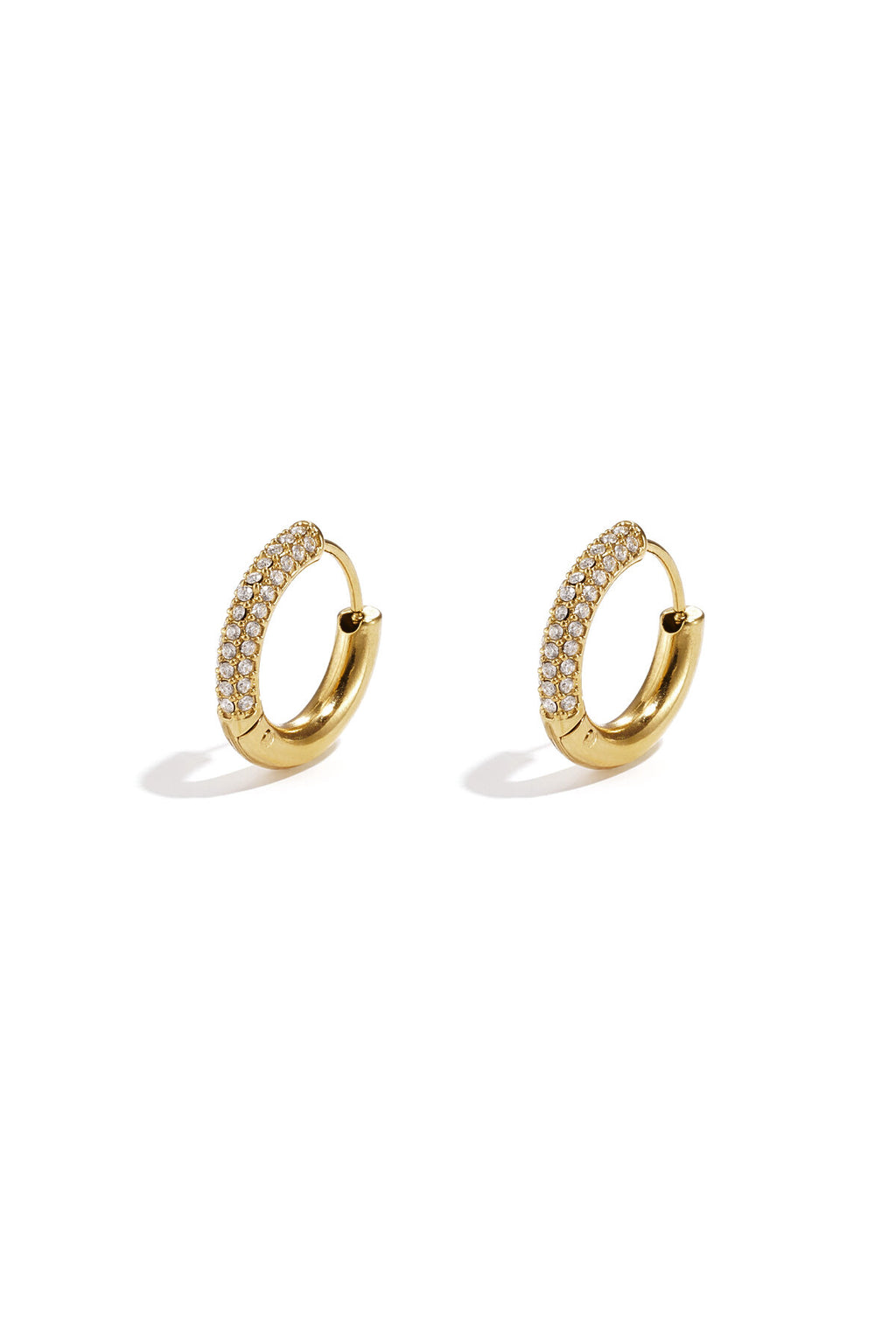 Rhinestone Oorringen