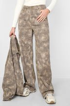 De Cowgirl & Loving Leopard Jeans