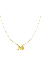 Happy Initials Ketting Met Bedels