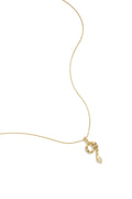 Ketting Met Belegde Slang Bedel