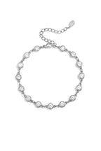 Elegante Stalen Charmarmband