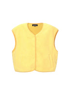 Gimme Women's Woven Casual Vest for Fall/Winter