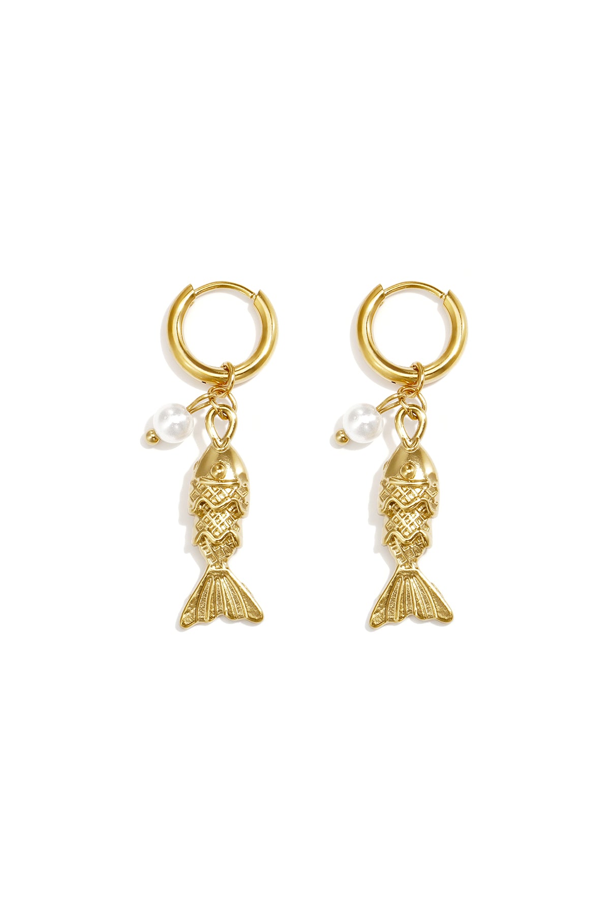 Elegante Vissen Oorbellen