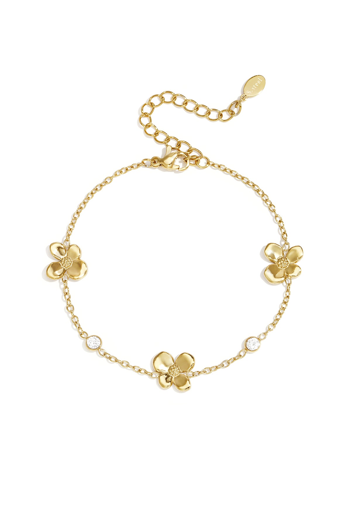 Bedelarmbanden Met Bloemmotief