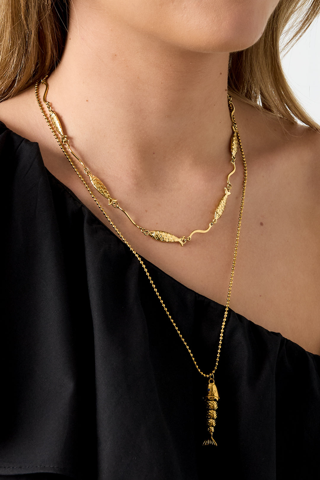 Ketting Met Vismotief