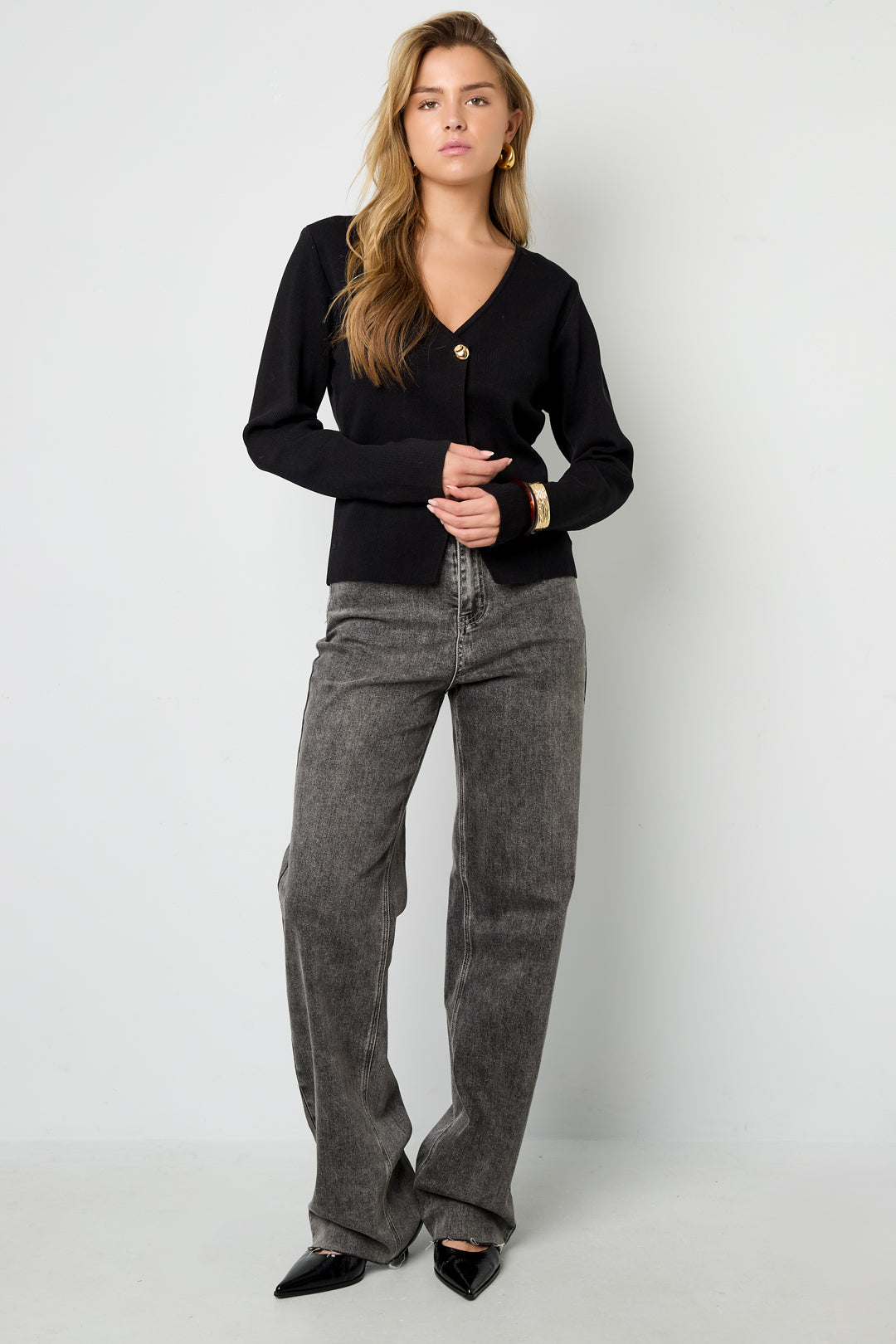 Viscose Gebreide Vrouwen Cardigan