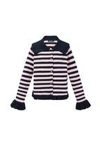 Gebreide Cardigan Casual Strepen