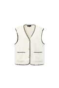 Stijlvolle Herfst/Winter Geweven Vest