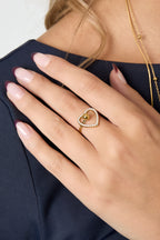Elegante, verstelbare opvallende ring