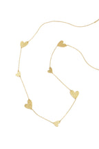 Lange Ketting Met Hartjes In Verschillende Maten