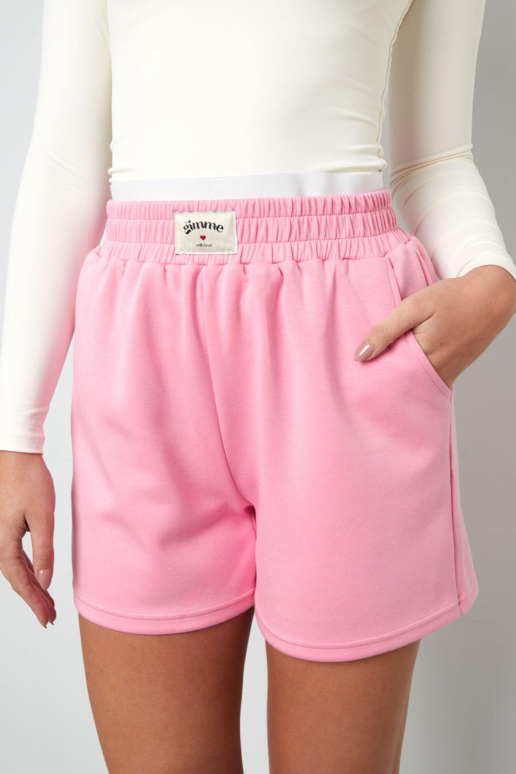 Stijlvolle All-Fit Gebreide Shorts