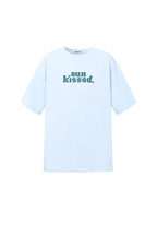 T-shirt Met Zonovergoten Print