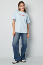 T-shirt Casual Letters