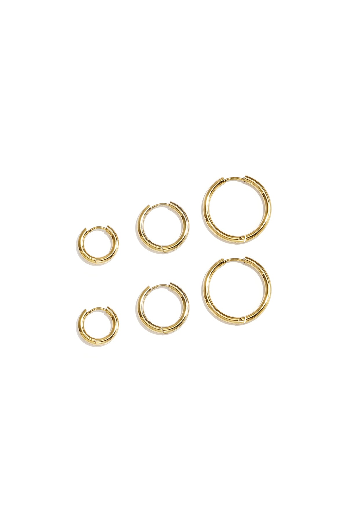 Stalen Oorbellen Set