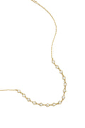 Ketting Met Ronde Zirkonia Steentjes