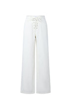 Jeans Met Vetersluiting