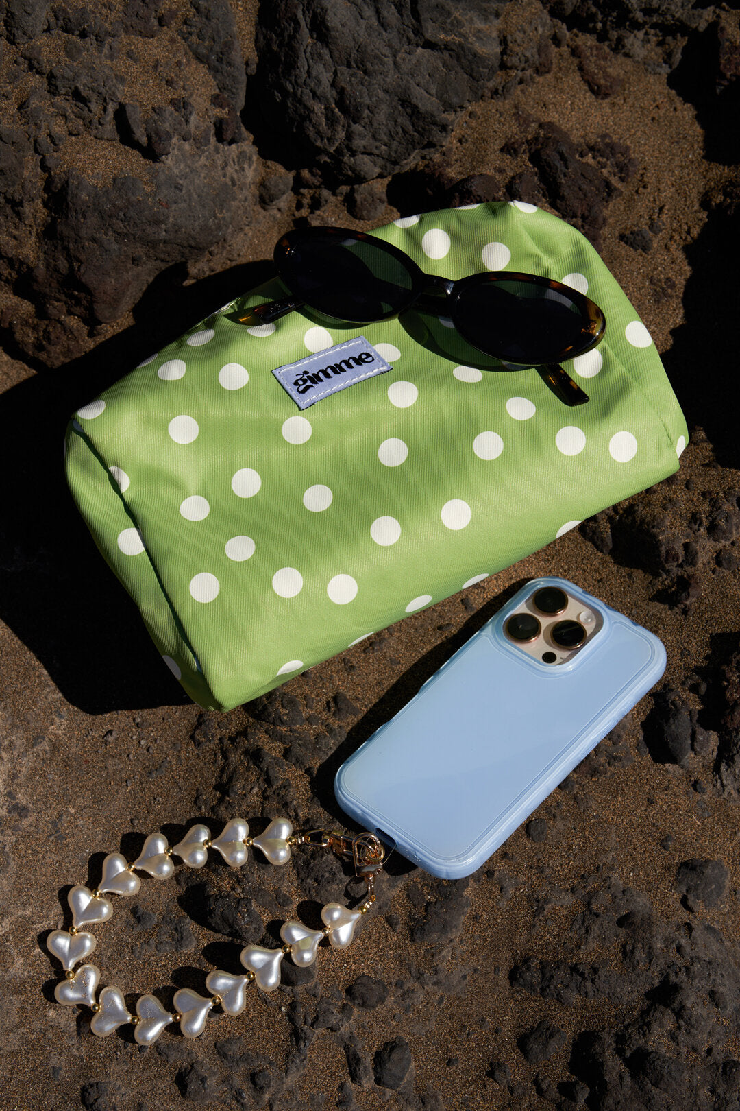 Make-up Tas met Ruitjes