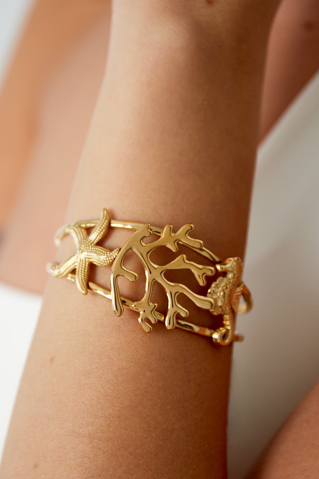 Koraal Armband