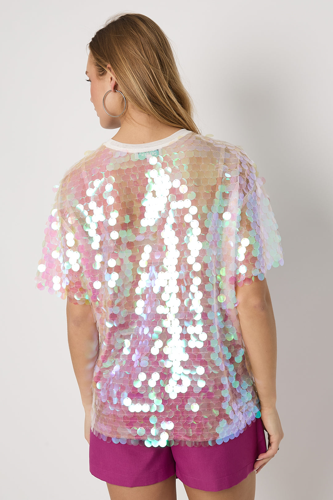 Feestelijk T-shirt Pailletten
