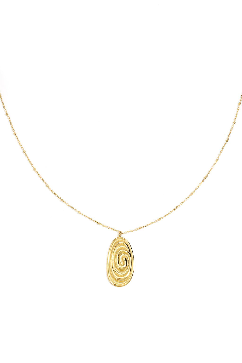 Elegante Lange Gouden Halsketting