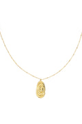Elegante Lange Gouden Halsketting