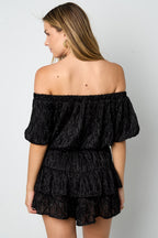 Geweven Polyestervezel Vrouwen Body Casual Solide Kleur Ruchesrand