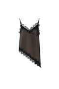 Sexy Tank Top met Kanten Paneel