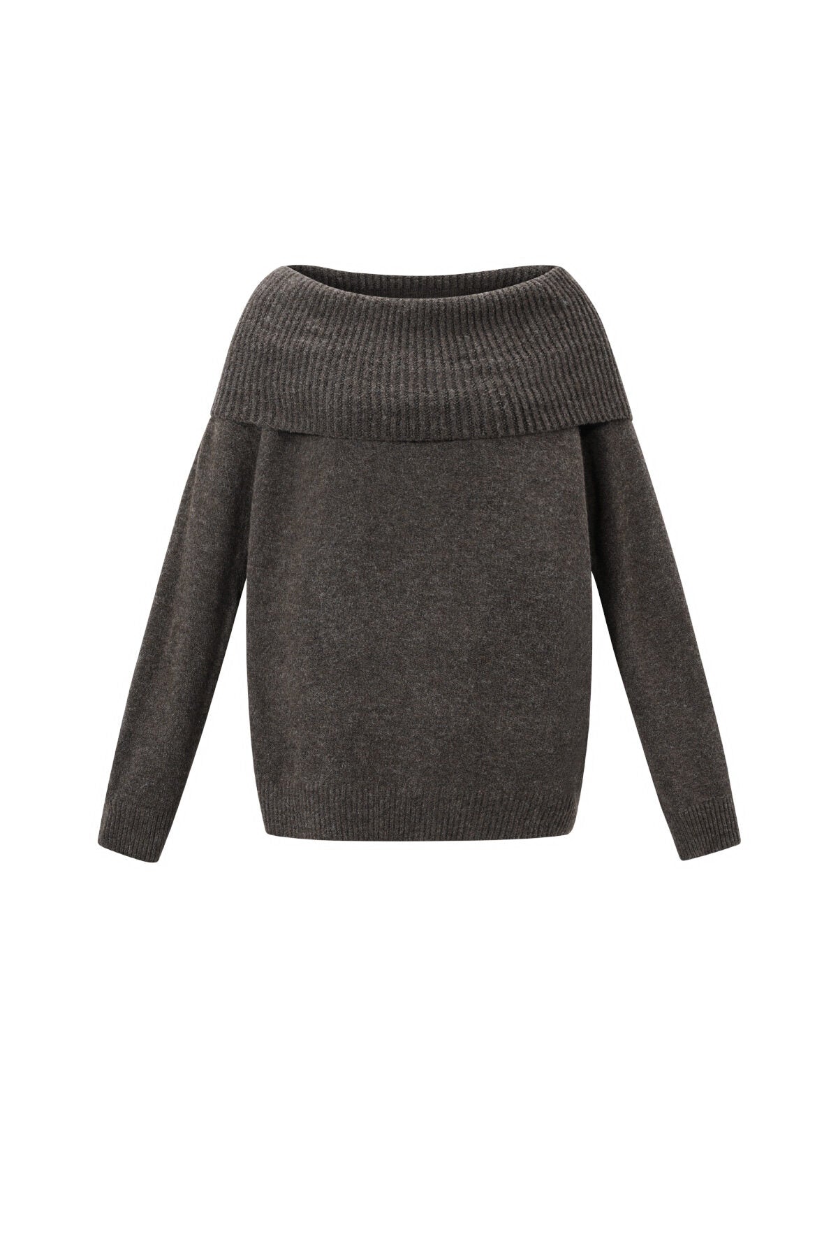 Polyestervezel Vrouwen Off-Shoulder Trui 