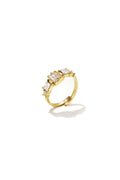 Minimalistische Ringen Met Geometrische Vormen