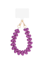 Acryl Hart Telefoonketting