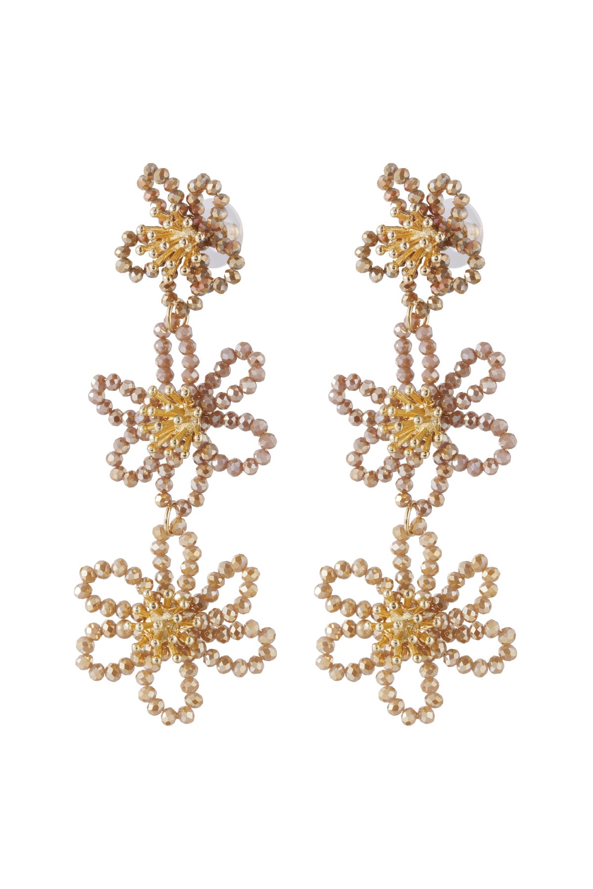 Flower Party Statement Oorbellen