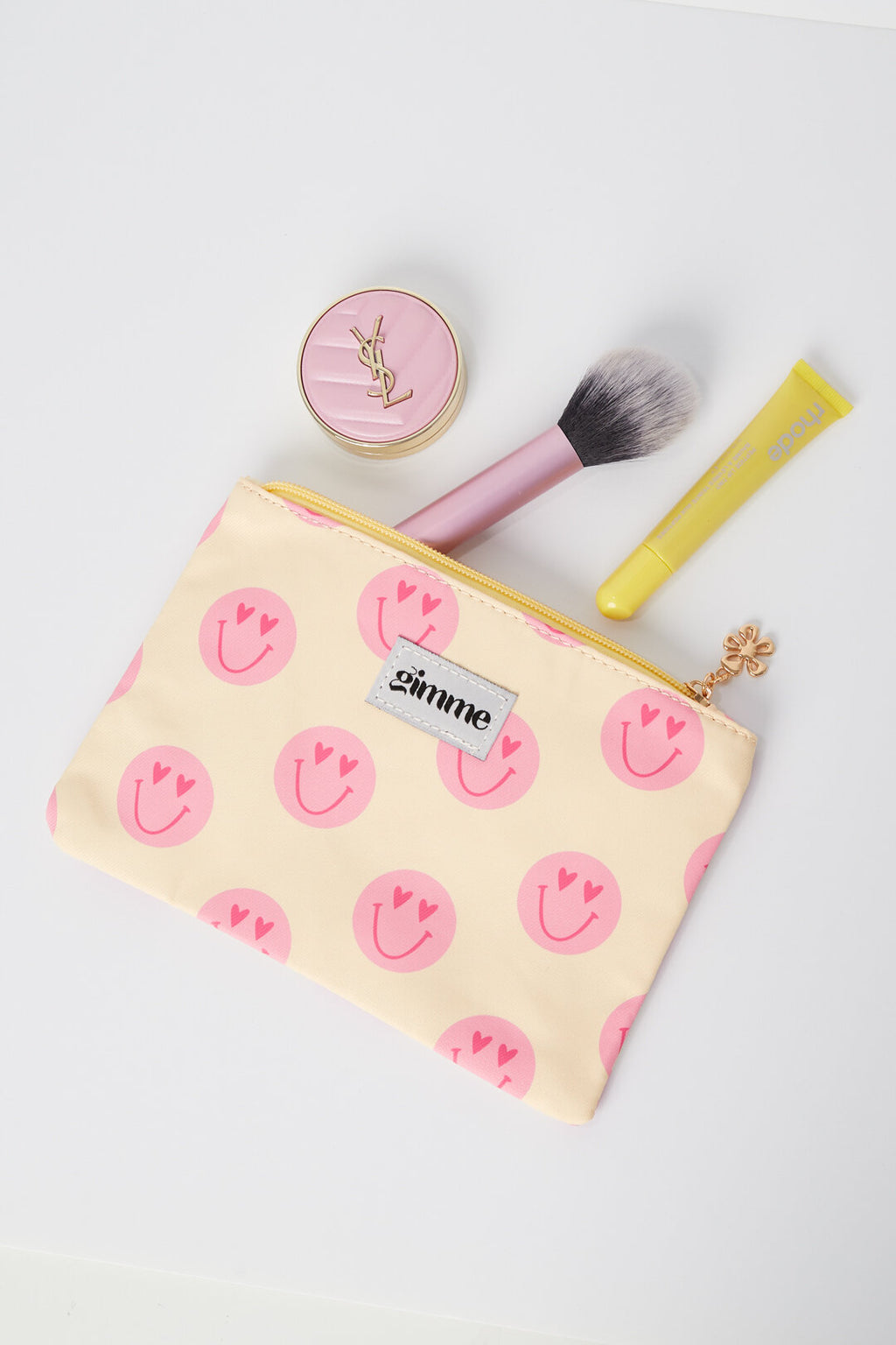 Gezicht met Lachende Glimlach Make-up Tas