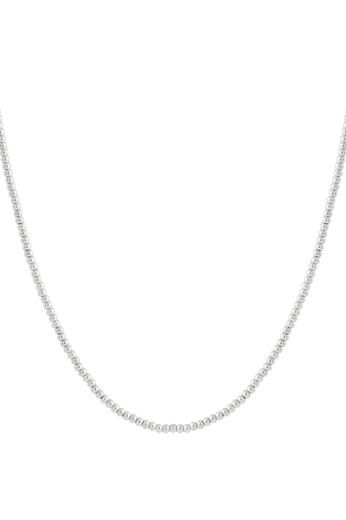 Ketting Van Massieve Kralen - 5 mm