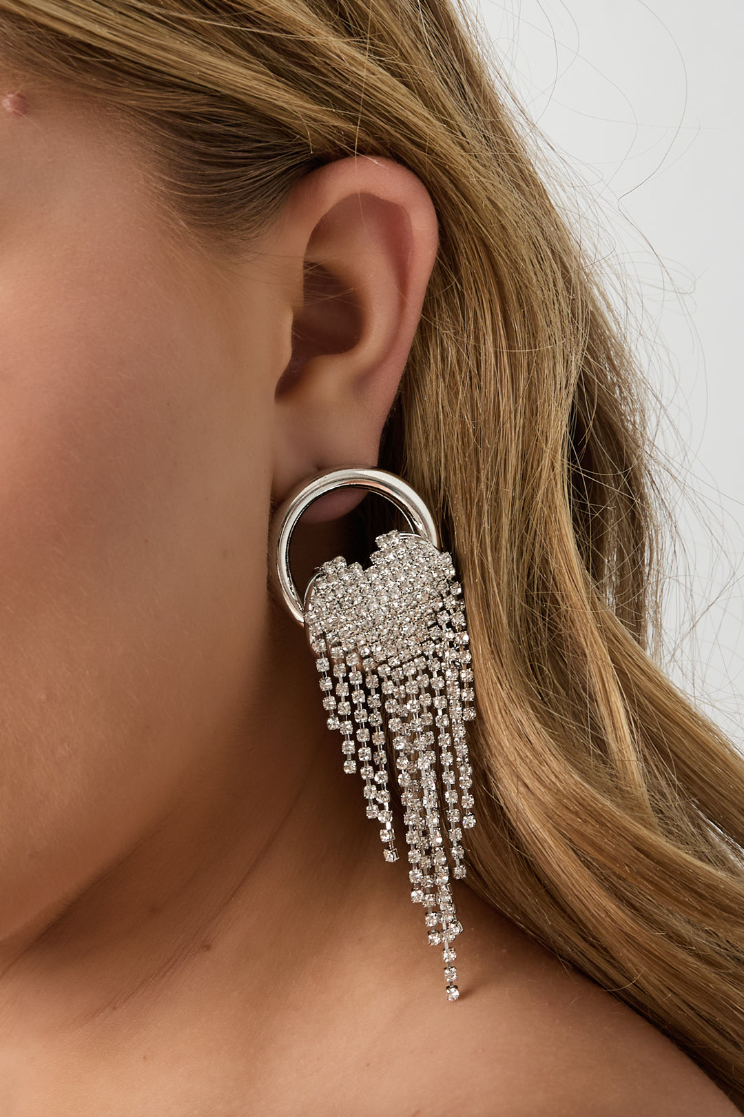 Oorbellen Met Ijzeren Hanger