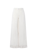 Eyelet Statement Jeans
