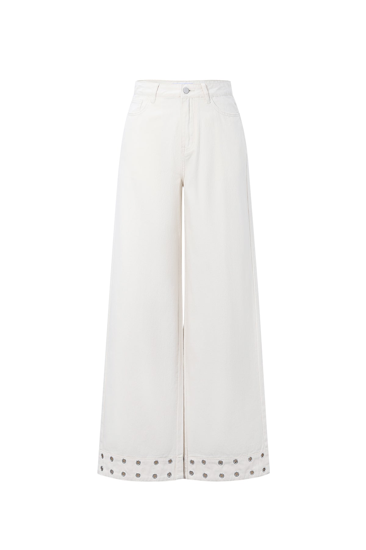 Eyelet Statement Jeans