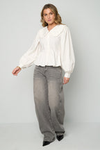 Katoenen Blouses En Overhemden