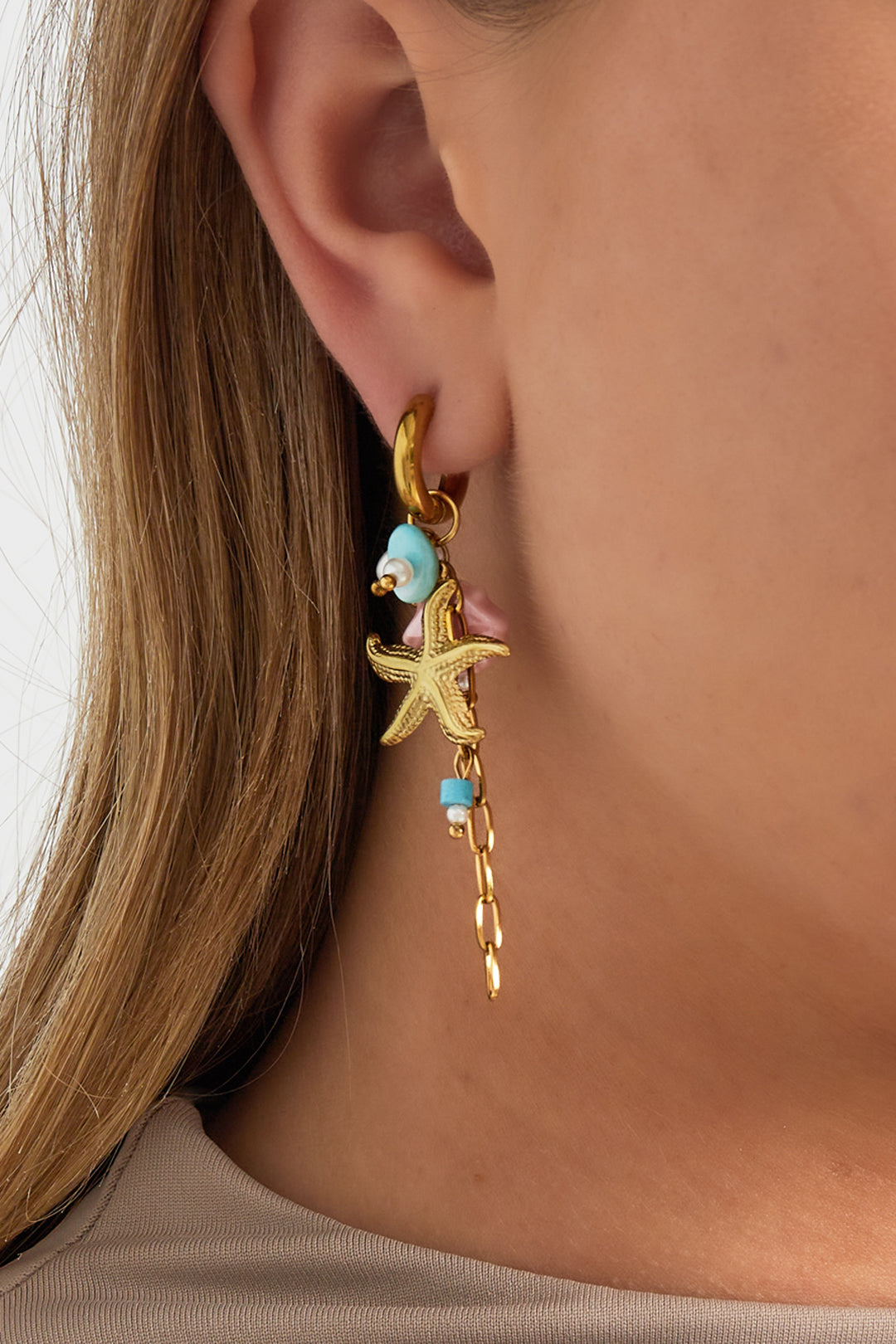 Elegante Gouden Oorbellen