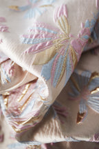 Korte Mouw Top Elegante Bloemenprint