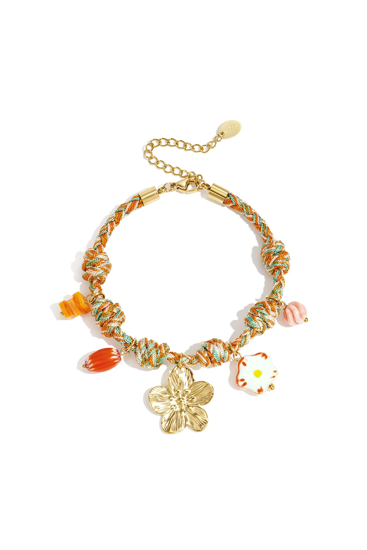 Armbanden Met Hartjes Touwbedeltjes 