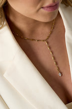 Ketting Met Hangende Rhinestone