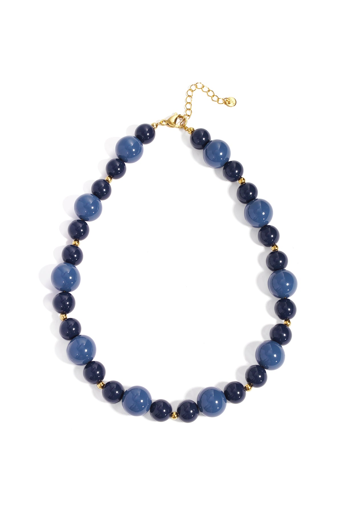 Ketting Met Kralen Verschillende Groottes