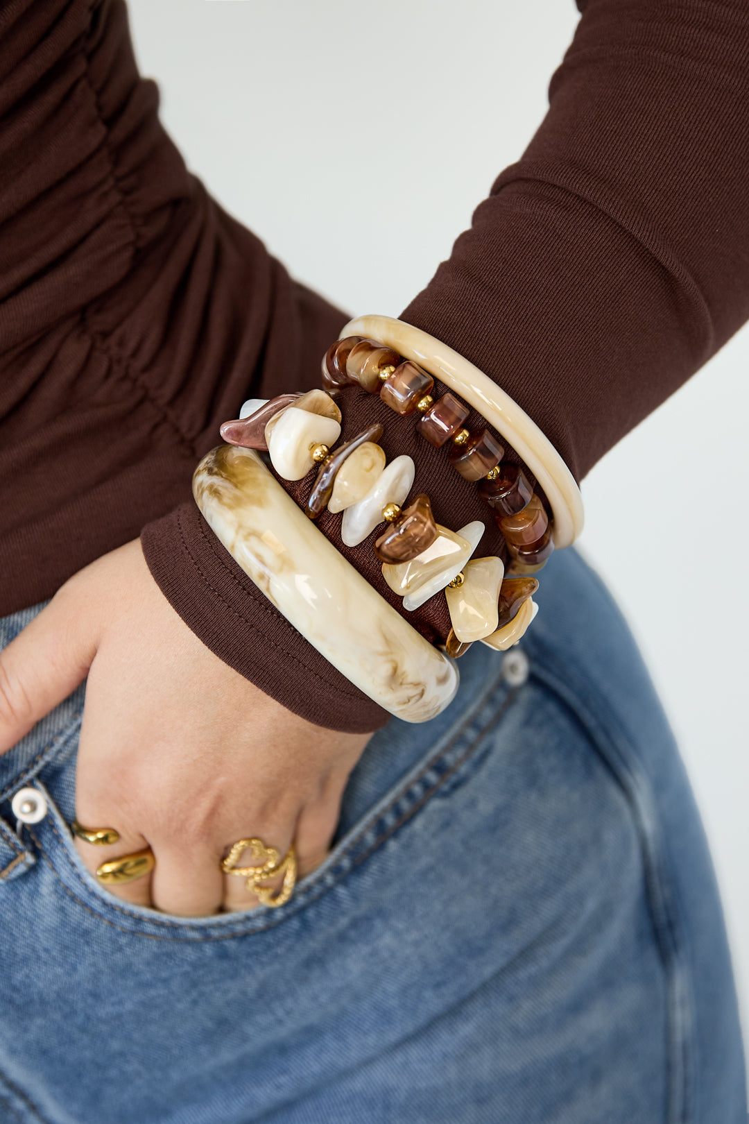 Chique Gekleurde Armbanden