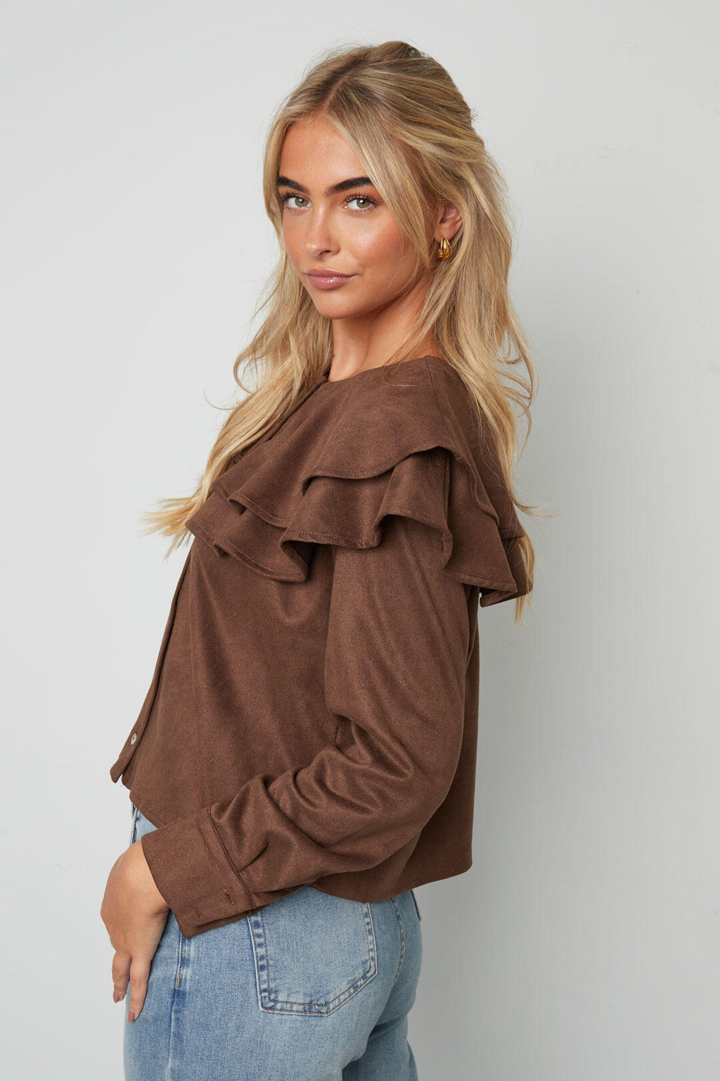 Elegante Blouse met Ruches