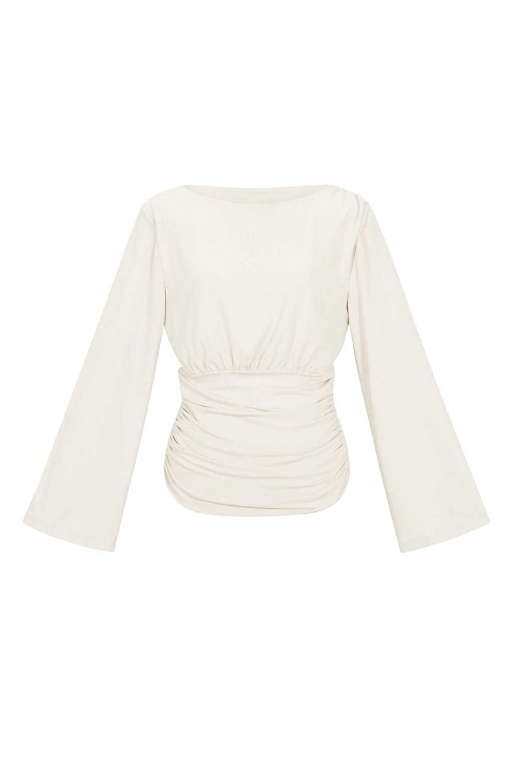 Lange Mouw Boot Neck Top