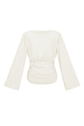 Lange Mouw Boot Neck Top