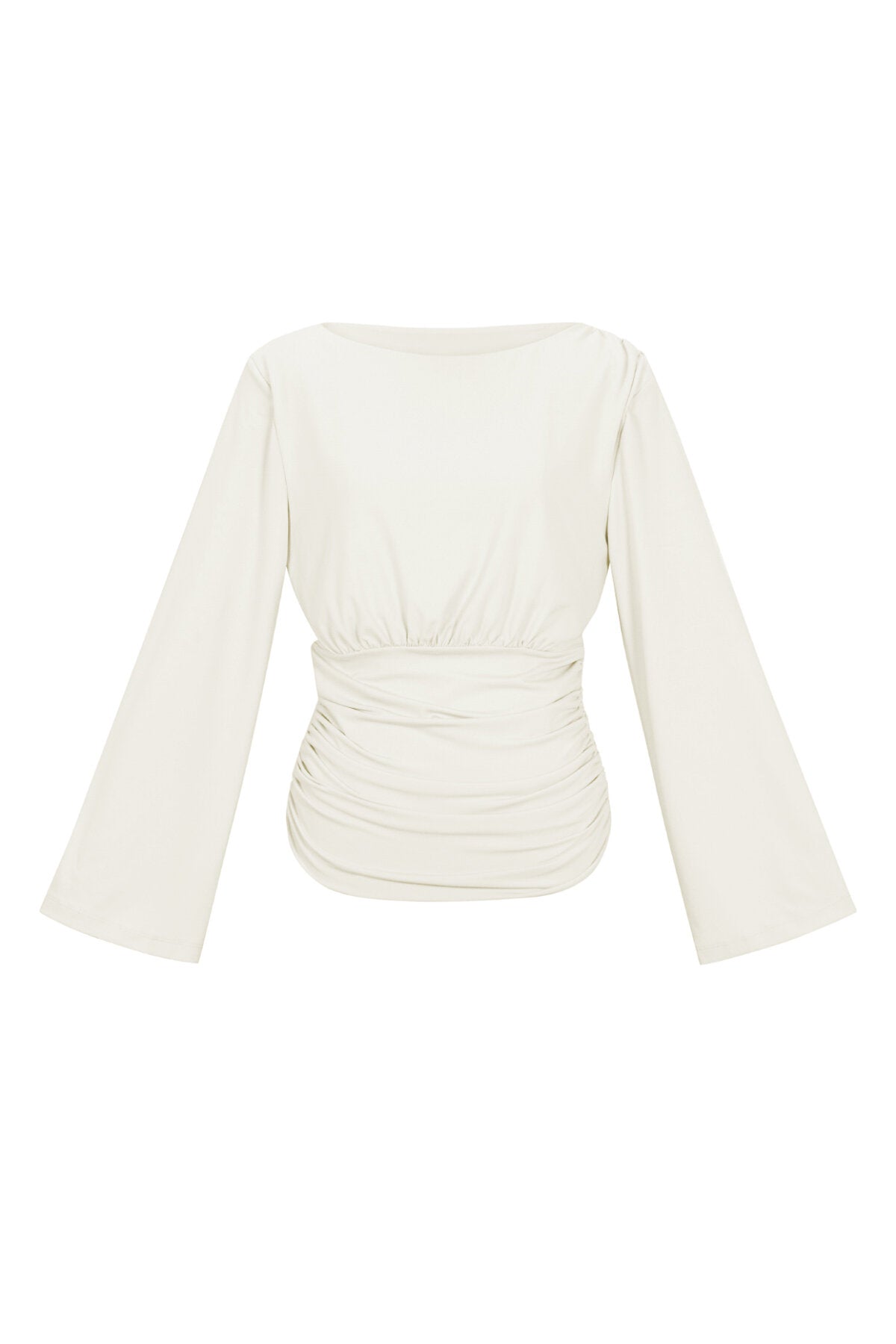 Lange Mouw Boot Neck Top