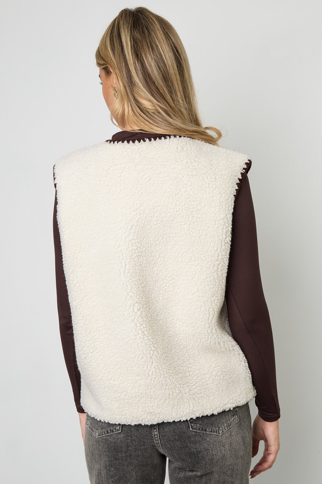 Stijlvolle Herfst/Winter Geweven Vest