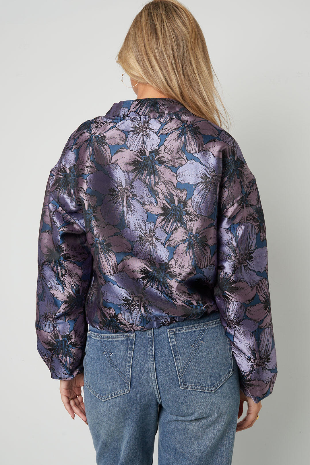 Stijlvolle Bloemenprint Jasje