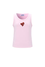 Zachte Geknipte Hart Tank
